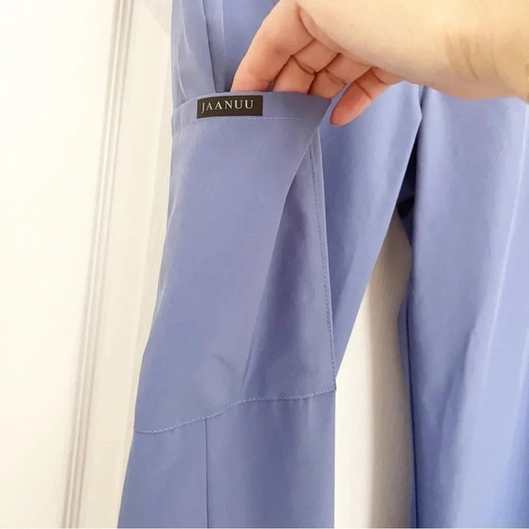 Jaanuu Slim Leg Style J85001 Semi-fitted Cargo Pocket Scrub Pants Men’s Medium - Picture 6 of 11